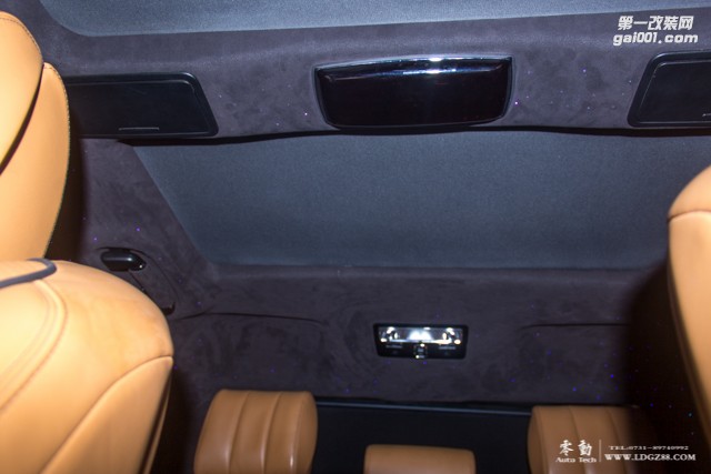 捷豹XJ改裝翻毛皮、星空流星頂-湖南專業(yè)豪車改裝
