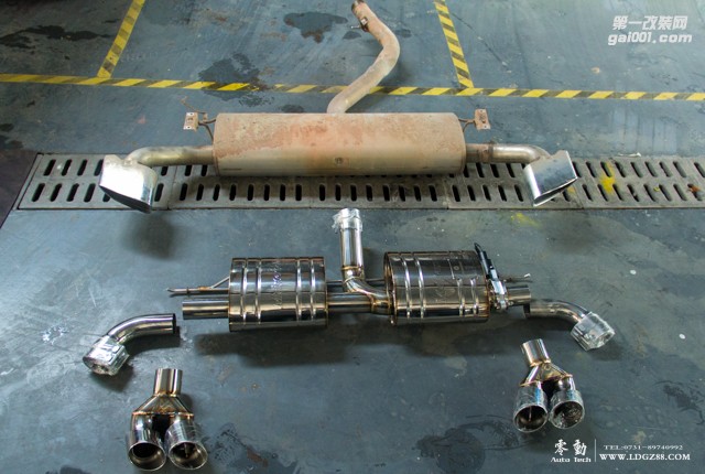 寶馬X5改裝冠軍電子閥門排氣-長沙專業(yè)寶馬改裝