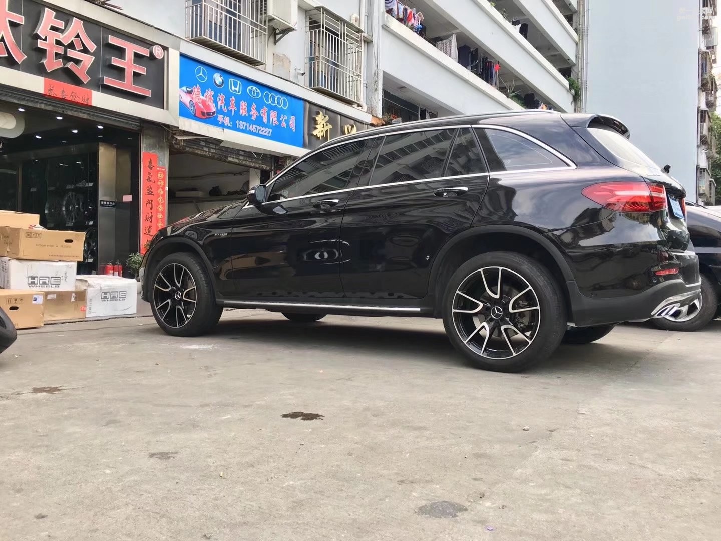 奔馳完工！換套定制鍛造，又硬又輕！