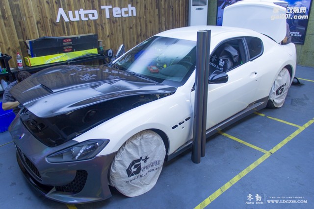 瑪莎拉蒂GT改裝DMC包圍、變色膜-湖南長沙專業(yè)豪車改裝