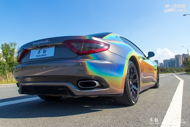 瑪莎拉蒂GT改裝DMC包圍、變色膜-湖南長沙專業(yè)豪車改裝