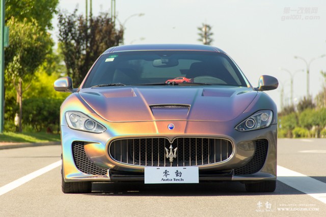 瑪莎拉蒂GT改裝DMC包圍、變色膜-湖南長沙專業(yè)豪車改裝