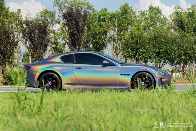 瑪莎拉蒂GT改裝DMC包圍、變色膜-湖南長沙專業(yè)豪車改裝