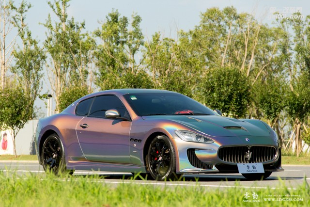 瑪莎拉蒂GT改裝DMC包圍、變色膜-湖南長沙專業(yè)豪車改裝