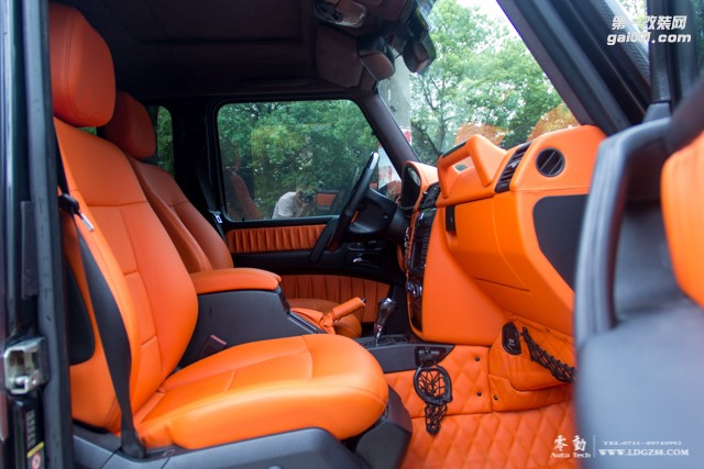 奔馳G500重度改裝鑒賞-長(zhǎng)沙專業(yè)奔馳改裝