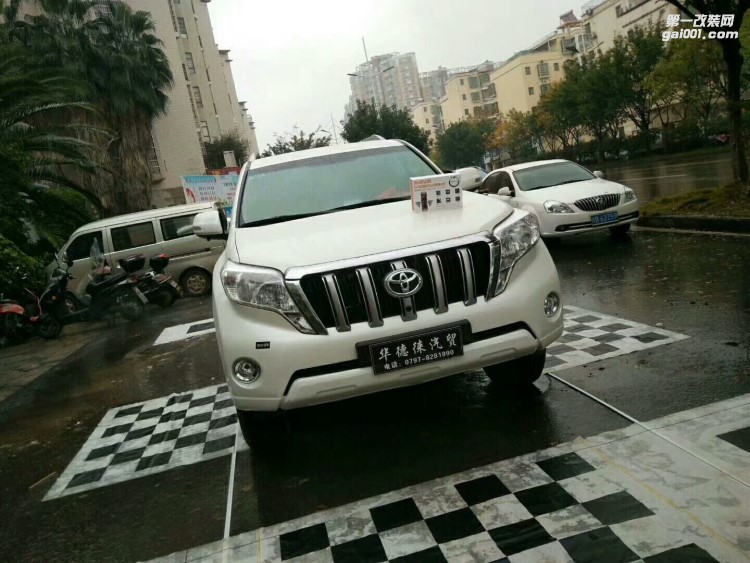 【西安億之星】15款普拉多霸道改裝360度無(wú)縫全景倒車(chē)泊車(chē)輔助系統(tǒng)