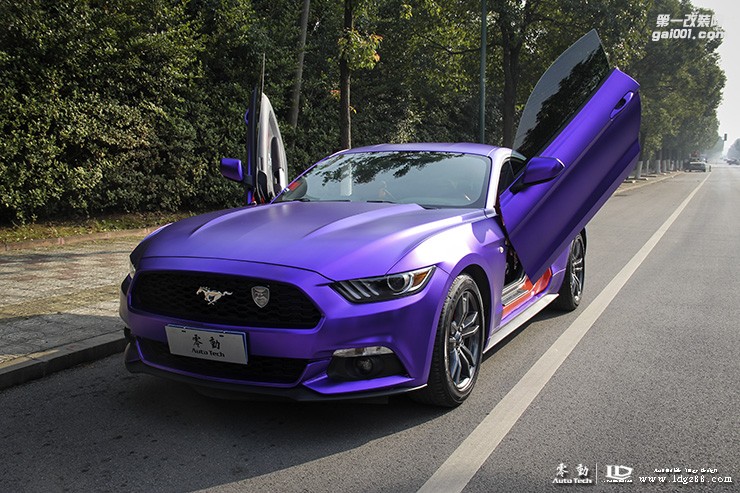 野馬電光紫、星空頂、特斯拉大屏-湖南專業(yè)豪車改裝