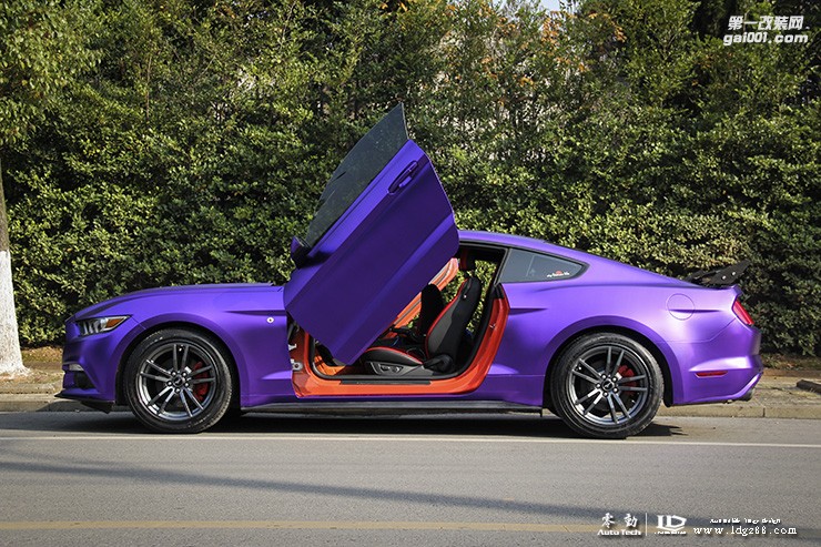 野馬電光紫、星空頂、特斯拉大屏-湖南專業(yè)豪車改裝