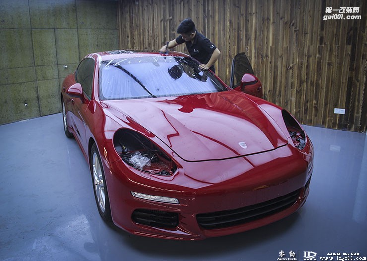 帕拉梅拉上身頂級透明膜-長沙專業(yè)貼膜