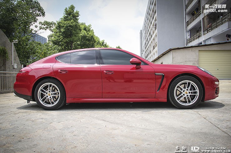 帕拉梅拉上身頂級透明膜-長沙專業(yè)貼膜