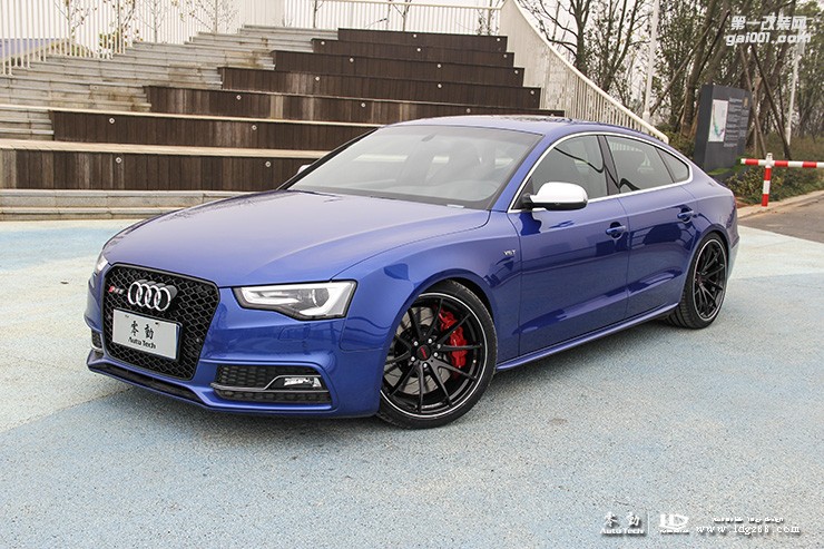 奧迪s5改裝Bilstein B16避震，AP剎車-湖南專業(yè)奧迪改裝