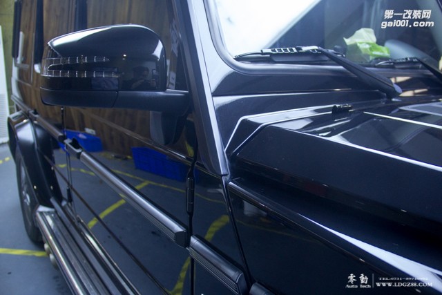 奔馳G500全車透明膜改裝-長沙專業(yè)貼膜