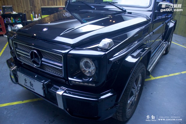 奔馳G500全車透明膜改裝-長沙專業(yè)貼膜