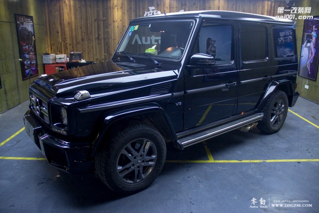 奔馳G500全車透明膜改裝-長沙專業(yè)貼膜