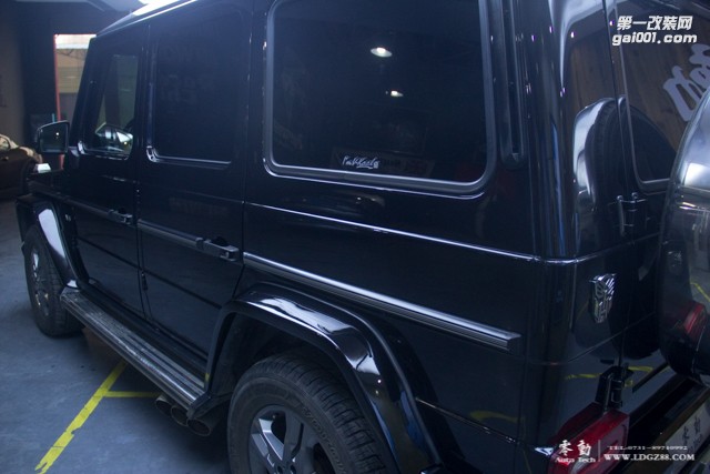 奔馳G500全車透明膜改裝-長沙專業(yè)貼膜