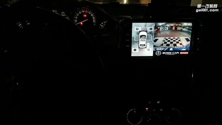 【西安億之星】標致2008改裝360度無縫全景倒車泊車輔助系統(tǒng)