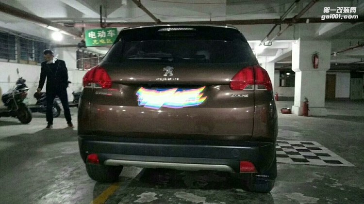 【西安億之星】標致2008改裝360度無縫全景倒車泊車輔助系統(tǒng)