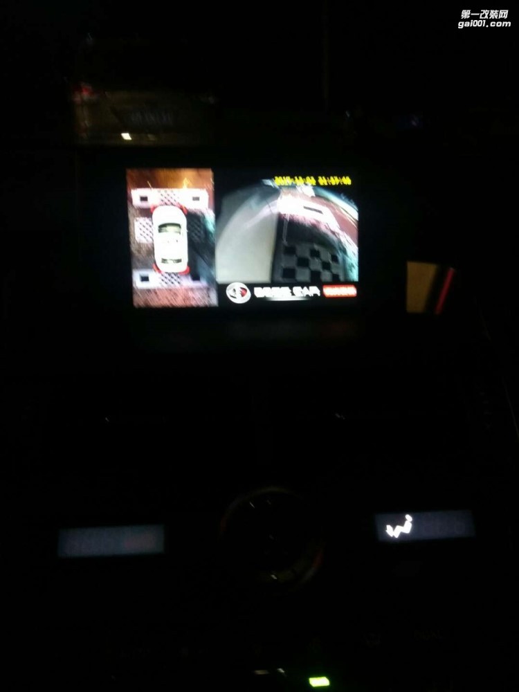 【西安億之星】雷克薩斯NX200原車屏改裝360度無(wú)縫全景倒車泊車輔助系統(tǒng)