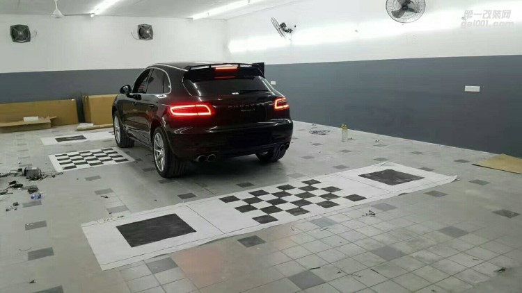 【西安億之星】保時捷馬坎MACAN改裝360度無縫全景倒車泊車輔助系統(tǒng)