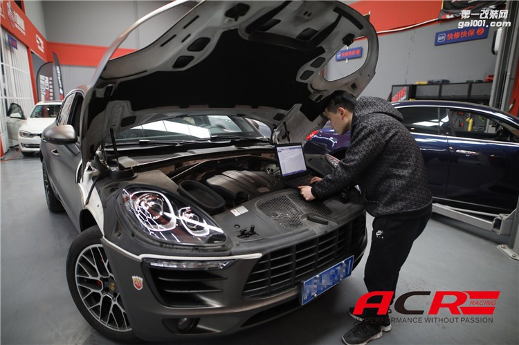 【卓越】保時(shí)捷macan S 3.0T 刷ecu動(dòng)力升級(jí) 擺脫黑洞的吸引力！