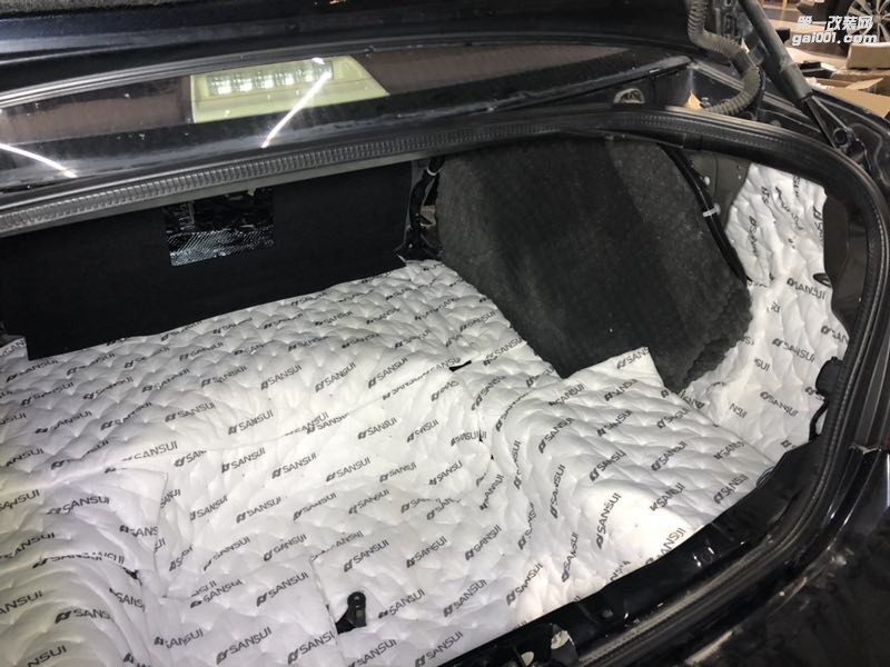 日產(chǎn)天籟全車隔音降噪音響改裝法國勁浪165AS3三分頻英國創(chuàng)世紀(jì)功放享受甜美人聲天籟之音汕頭市星悅汽車音響