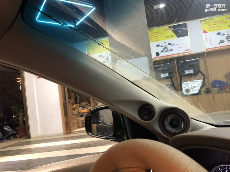 日產(chǎn)天籟全車隔音降噪音響改裝法國勁浪165AS3三分頻英國創(chuàng)世紀(jì)功放享受甜美人聲天籟之音汕頭市星悅汽車音響