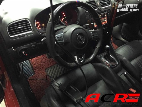 【標(biāo)志】高爾夫6GTI 2.0T 刷ecu動(dòng)力升級(jí) 很紅很暴力！