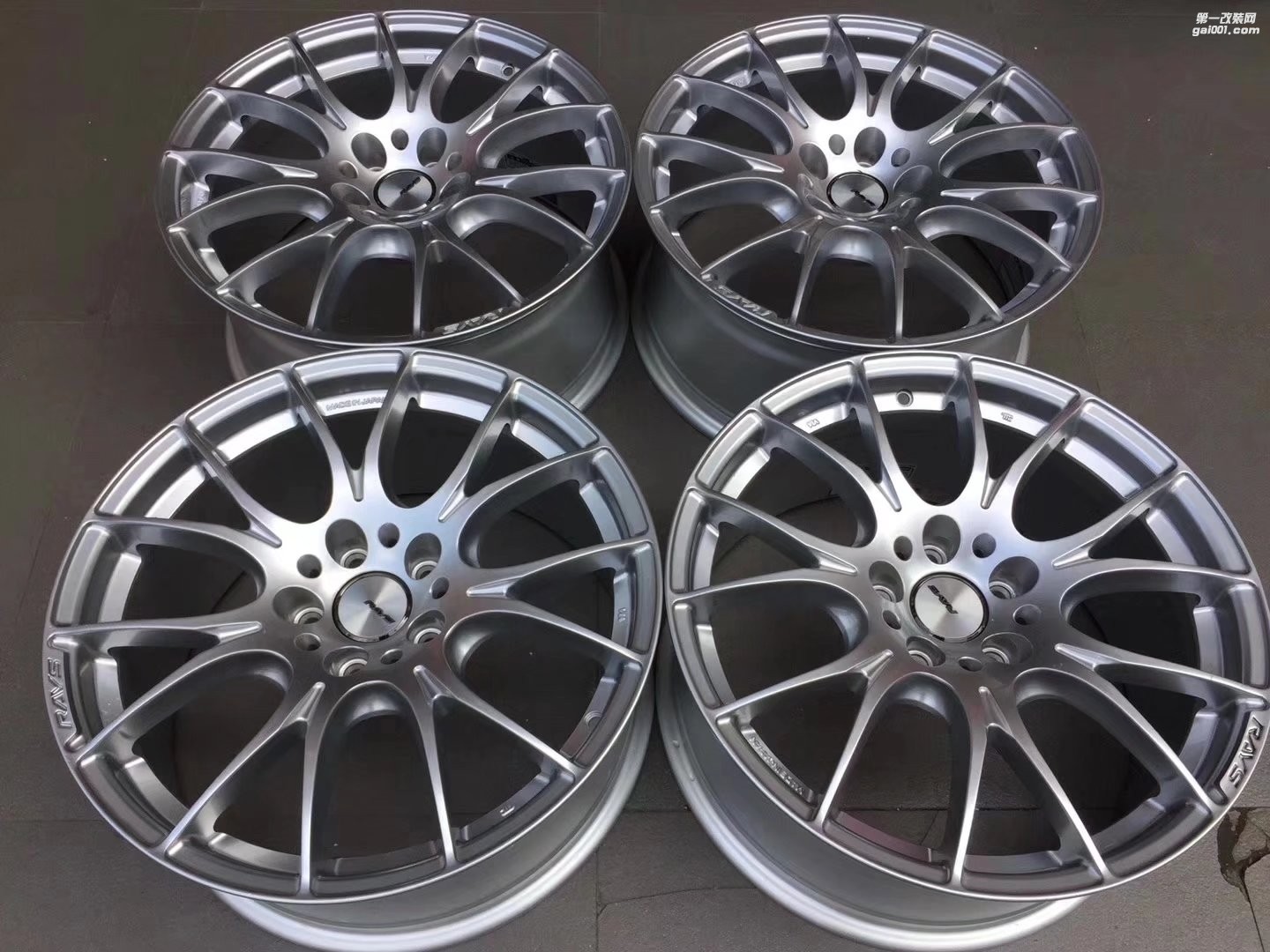 RAYS 2x7  鑄造 18寸x8.5J ET45 5x112