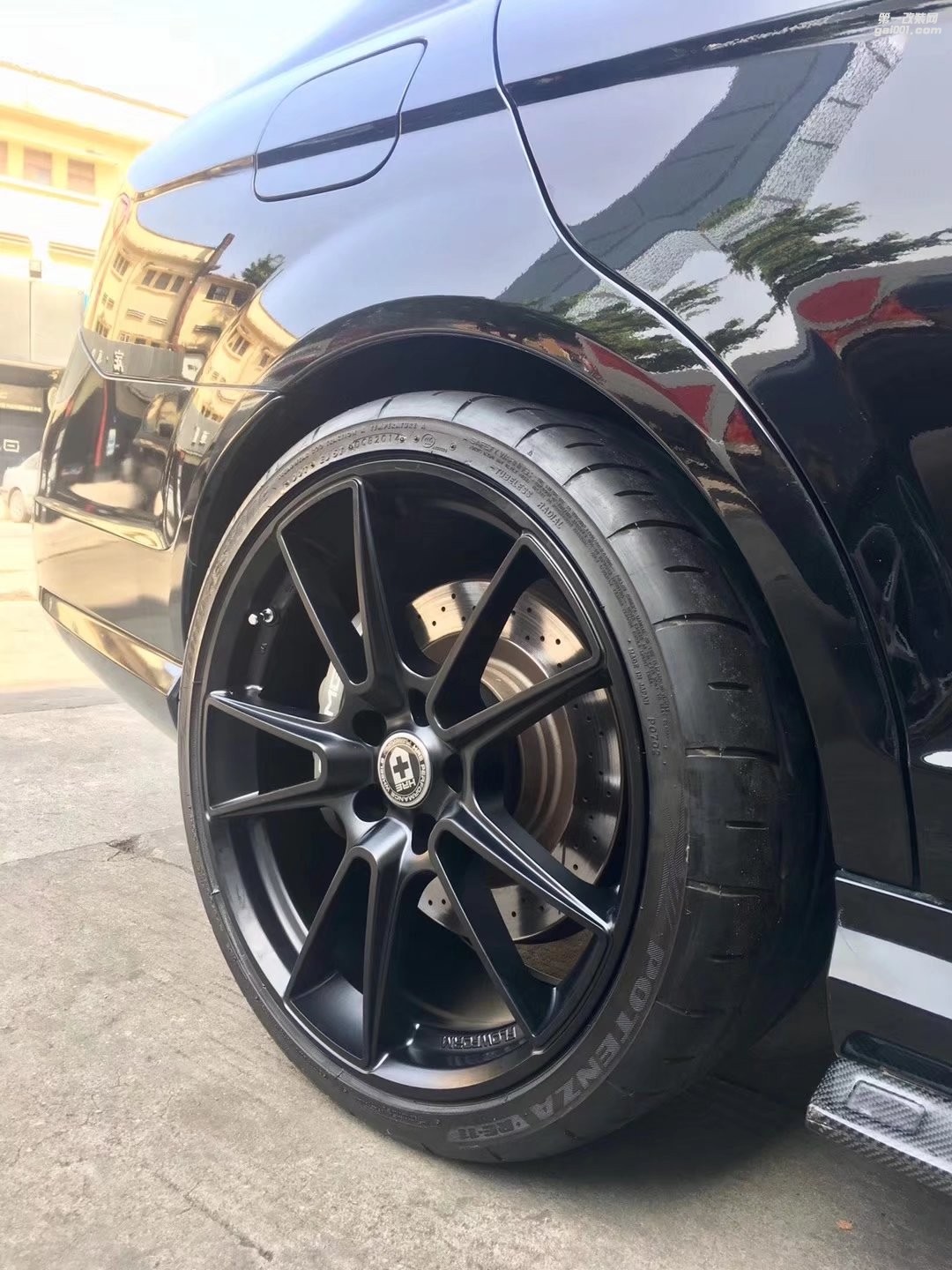 奔馳 C63 ，換 美國(guó) HRE FF0419寸 完工！