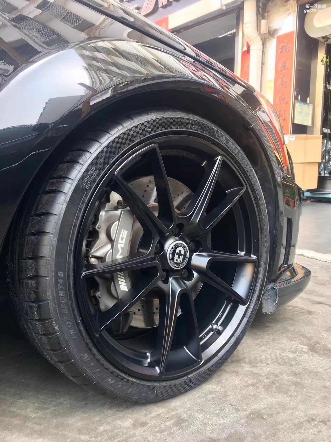 奔馳 C63 ，換 美國(guó) HRE FF0419寸 完工！