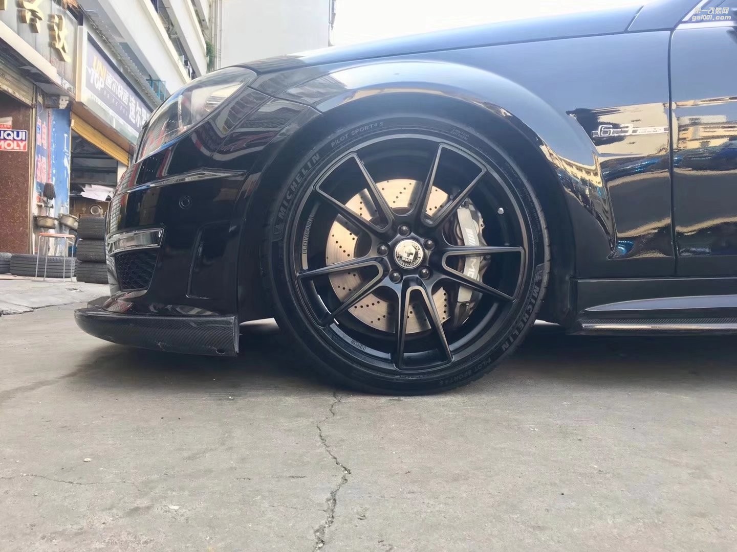 奔馳 C63 ，換 美國(guó) HRE FF0419寸 完工！