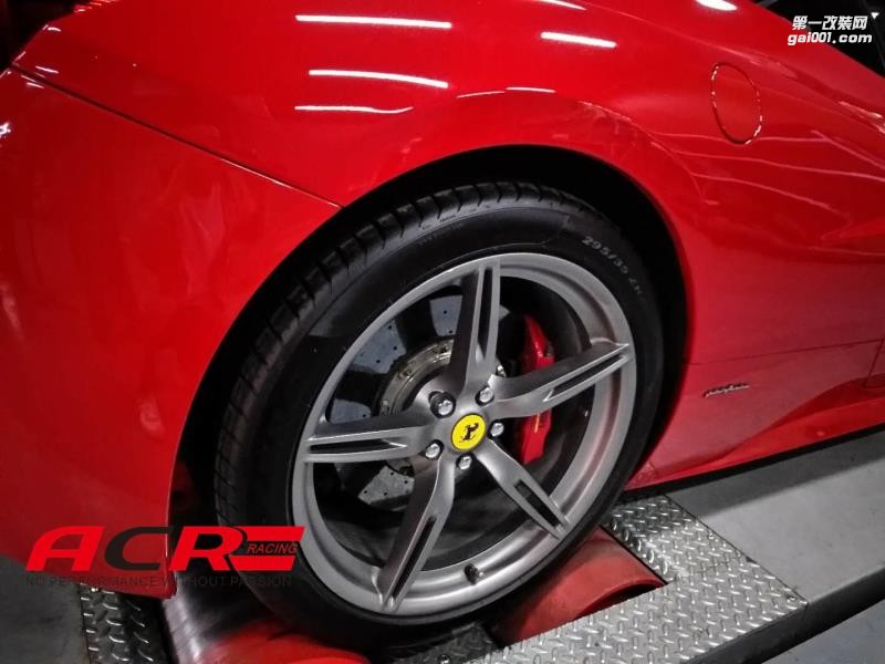 【殘暴】法拉利458 Spider 刷ecu動(dòng)力升級(jí) 這股紅相當(dāng)?shù)睦L(fēng)！