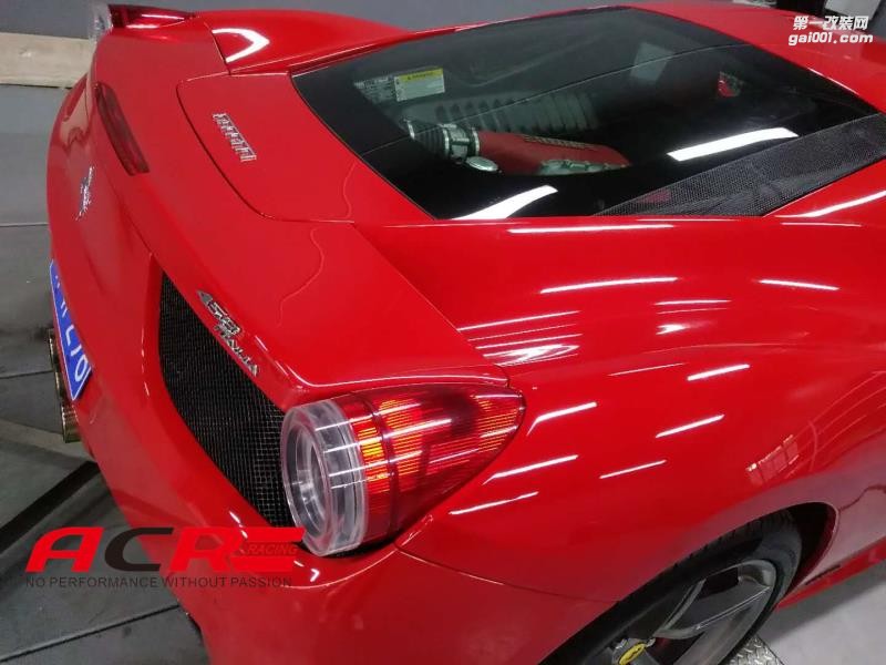 【殘暴】法拉利458 Spider 刷ecu動(dòng)力升級(jí) 這股紅相當(dāng)?shù)睦L(fēng)！