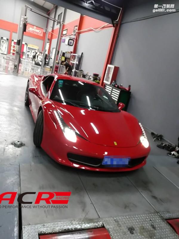 【殘暴】法拉利458 Spider 刷ecu動(dòng)力升級(jí) 這股紅相當(dāng)?shù)睦L(fēng)！