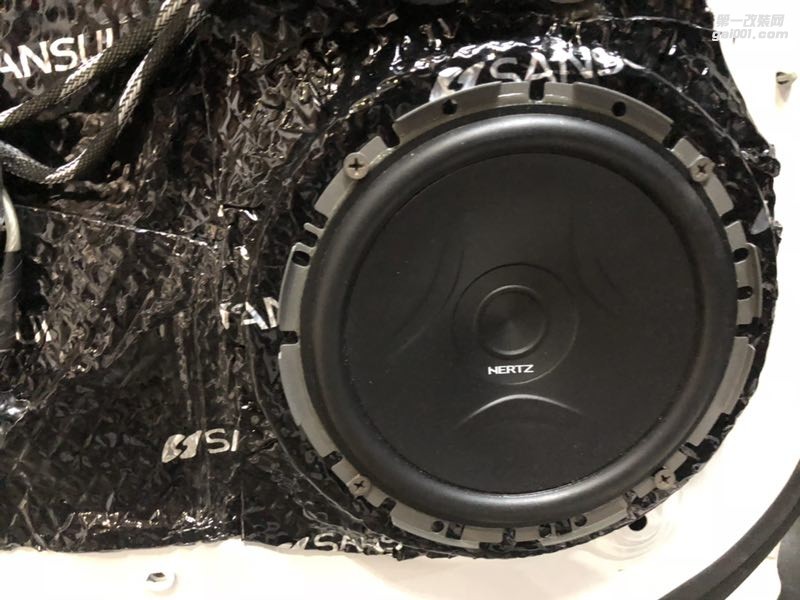 寶沃BX7升級四門隔音降噪音響改裝HERTZ意大利赫茲套裝美國CDT西迪聲低音炮星悅B套餐汕頭市星悅汽車音響