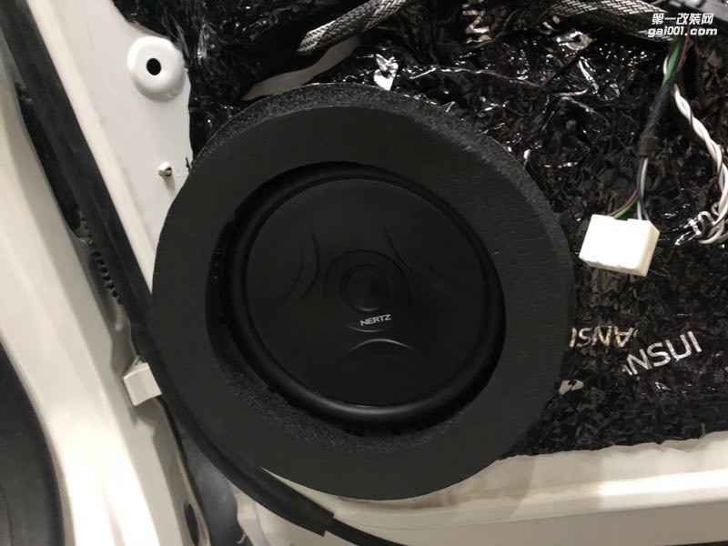 寶沃BX7升級四門隔音降噪音響改裝HERTZ意大利赫茲套裝美國CDT西迪聲低音炮星悅B套餐汕頭市星悅汽車音響