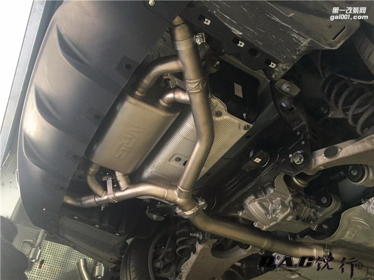 成都銳行-阿爾法羅密歐giulia改裝中尾段閥門排氣限量版后唇