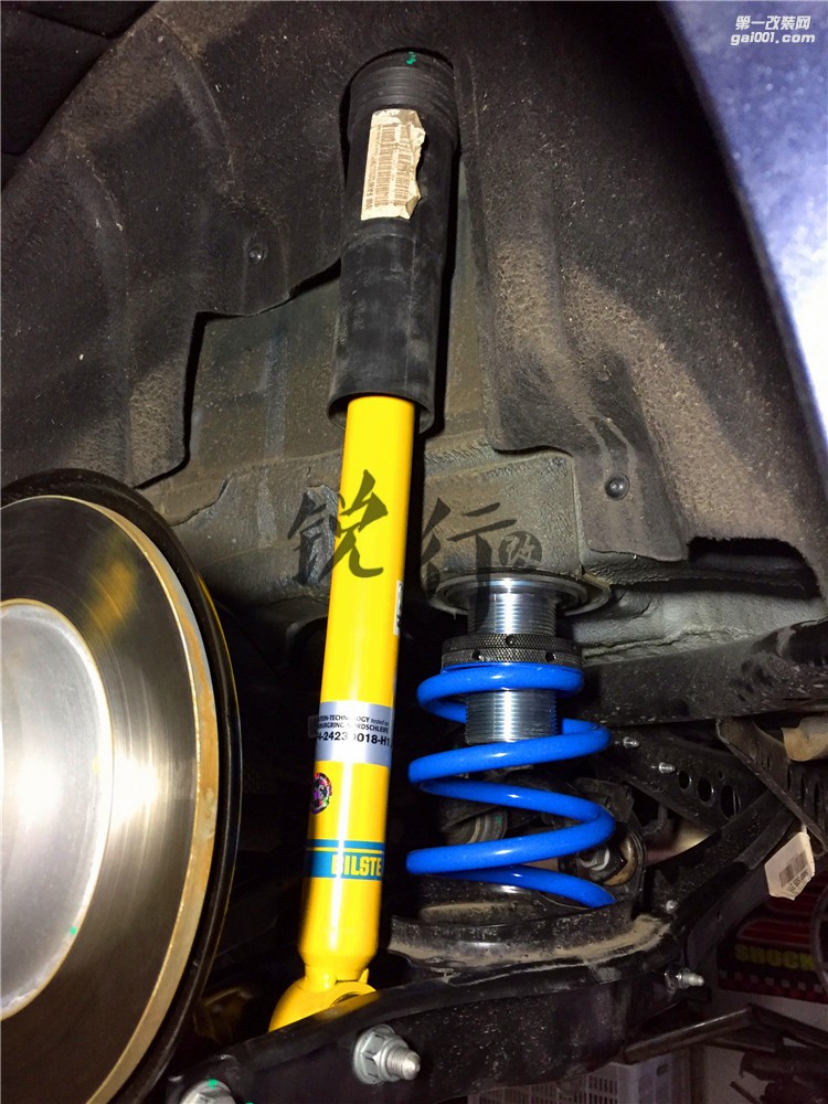 成都銳行高爾夫7改裝Bilstein B14避震器