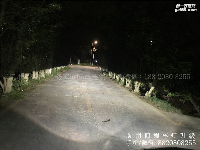 【廣州前程車燈】雪佛蘭探界者升級案例 升級Carlamp 鍍膜5+5雙光透鏡 飛利浦氙氣燈套裝