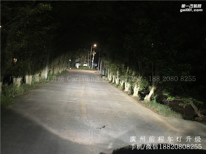【廣州前程車燈】雪佛蘭探界者升級案例 升級Carlamp 鍍膜5+5雙光透鏡 飛利浦氙氣燈套裝