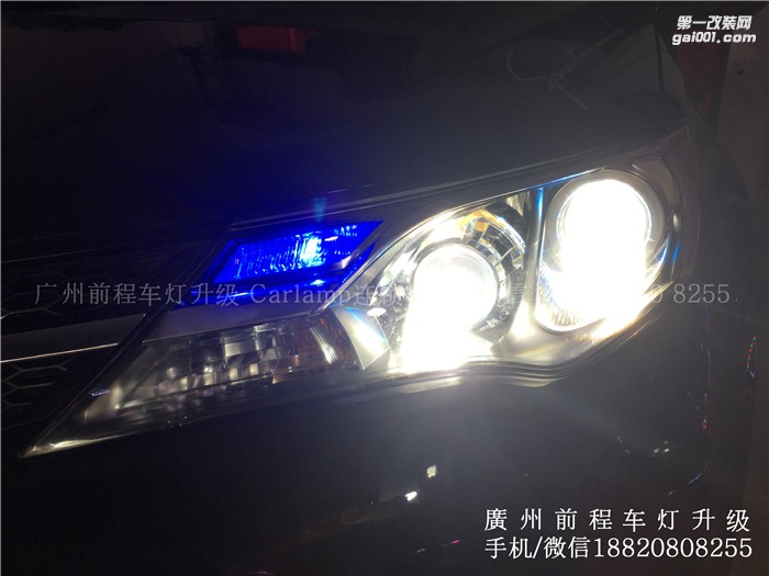 【廣州前程車燈】豐田RAV4升級(jí)案例  RAV4升級(jí)四透實(shí)現(xiàn)4近4遠(yuǎn)