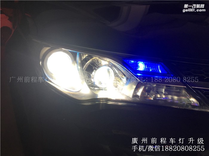 【廣州前程車燈】豐田RAV4升級(jí)案例  RAV4升級(jí)四透實(shí)現(xiàn)4近4遠(yuǎn)