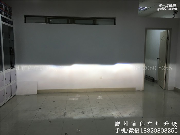 【廣州前程車燈】海馬S5升級案例  升級進口海拉6雙光透鏡  歐司朗氙氣燈套裝