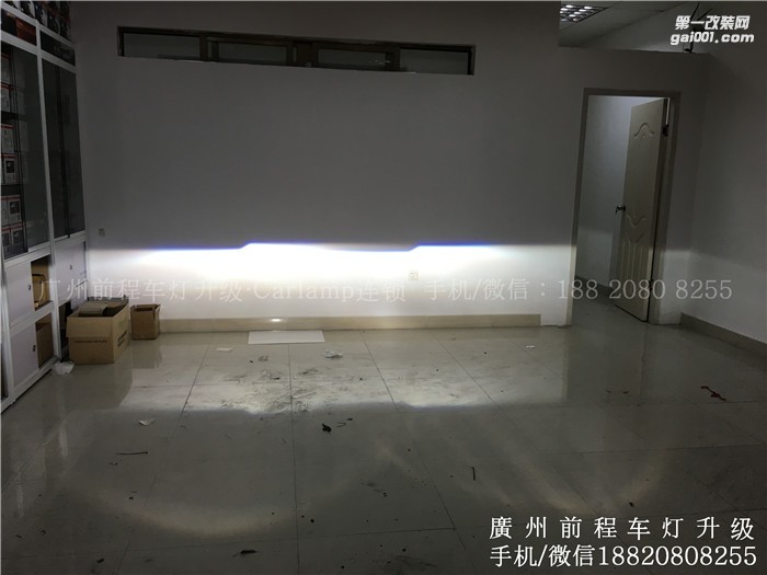 【廣州前程車(chē)燈】傳祺GA3升級(jí)案例  升級(jí)Carlamp 鍍膜5+5雙光透鏡  漢雷氙氣燈套裝