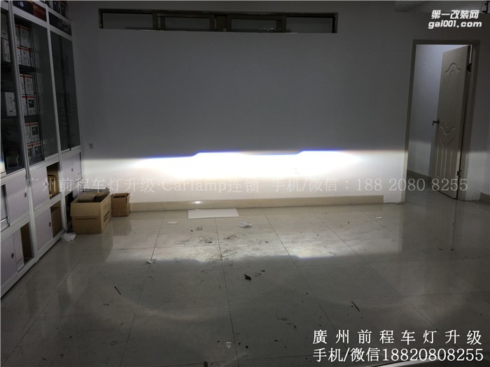 【廣州前程車燈】雪佛蘭科魯茲升級(jí)案例   升級(jí)Carlamp鍍膜5+5雙光透鏡   漢雷氙氣燈套裝
