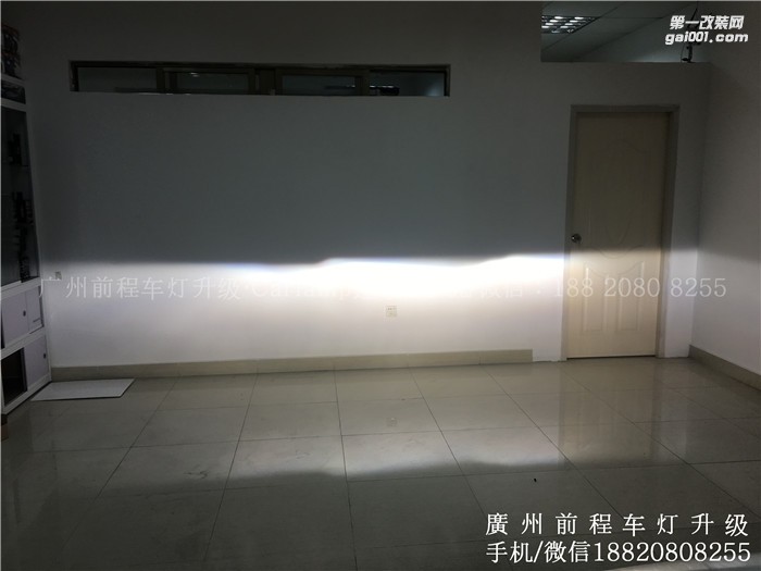 【广州前程车灯】 雪佛兰科帕奇升级案例  升级进口海拉5双光透镜  飞利浦氙气灯套装