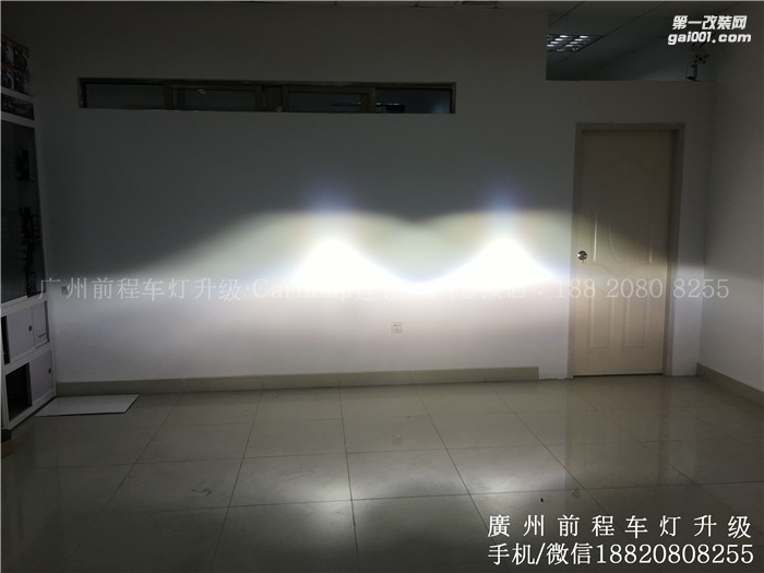 【廣州前程車燈】 雪佛蘭科帕奇升級案例  升級進口海拉5雙光透鏡  飛利浦氙氣燈套裝