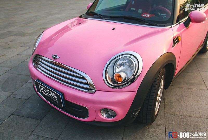 寶馬MINI汽車改色貼膜 英國RG瑞集改色膜