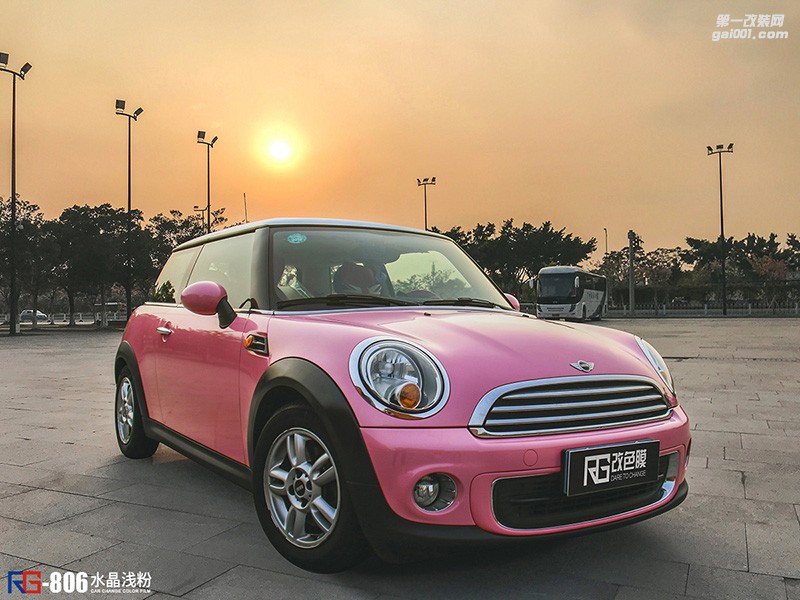 寶馬MINI汽車改色貼膜 英國RG瑞集改色膜