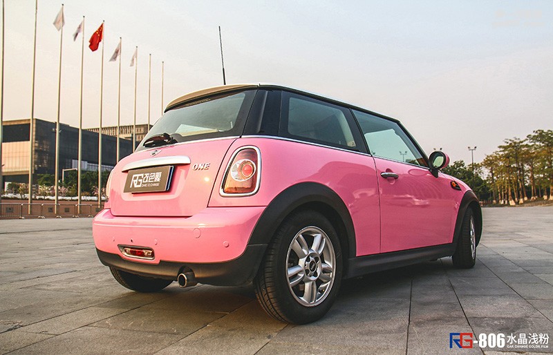 寶馬MINI汽車改色貼膜 英國RG瑞集改色膜